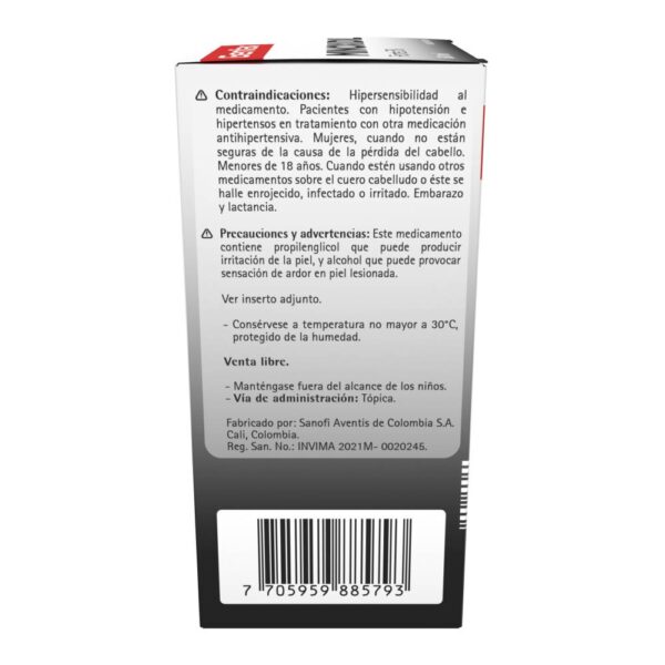 Minoxidil Genfar 5% 60 Ml – Estimula Crecimiento Capilar - Imagen 3