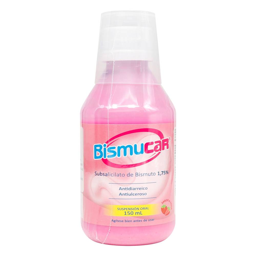 Bismuto Subsalicilato Bismucar 150 Ml