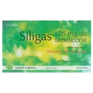 Siligas Mast Sabor Menta 20 Tabletas