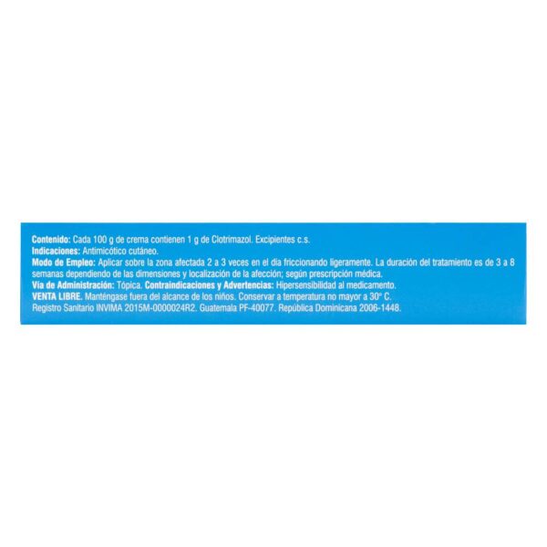 Clotrimazol Crema Topica 40 G Ag - Imagen 2