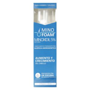 Minoxidil 5% Mino Foam Espuma 100 Gr para Alopecia