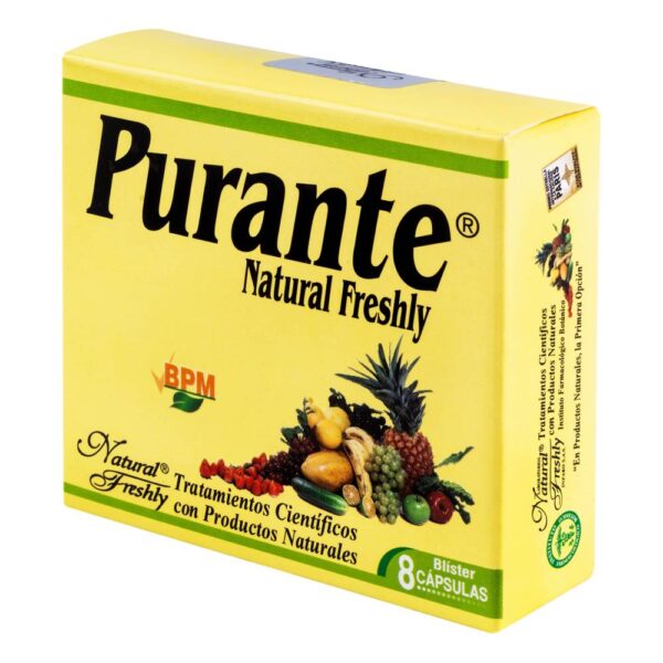 Purante Natural 8 Cápsulas Freshly - Imagen 2