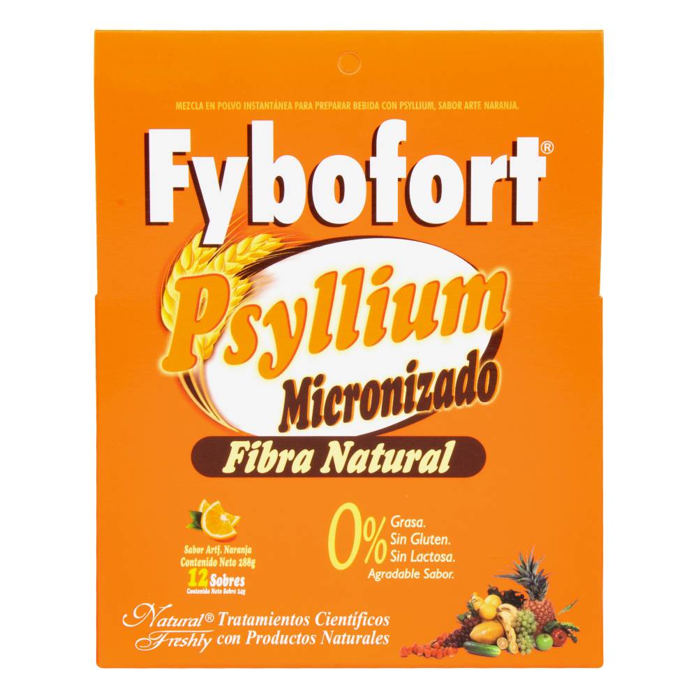 Fybofort Psyllium Micronizado 12 Sobres - Imagen 2