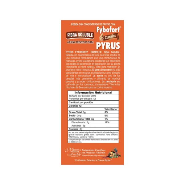 Fybofort Fibra Liquida Complex Pyrux 360 Ml - Imagen 2