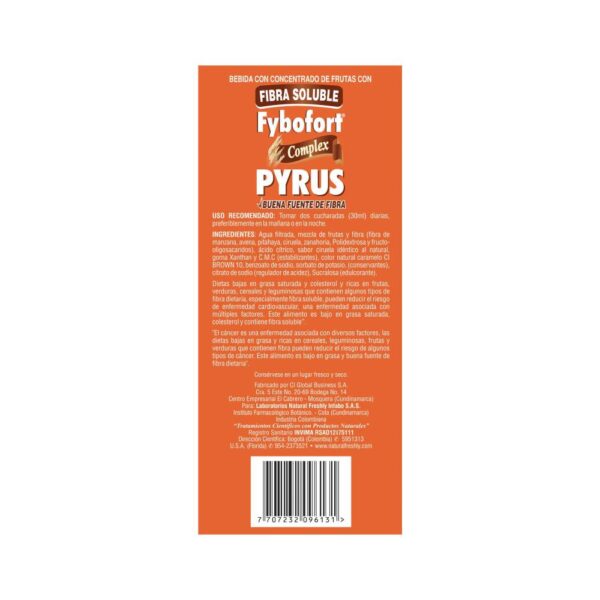 Fybofort Fibra Liquida Complex Pyrux 360 Ml - Imagen 3