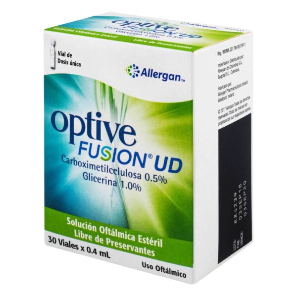 Optive Fusion Ud 30 Unidades