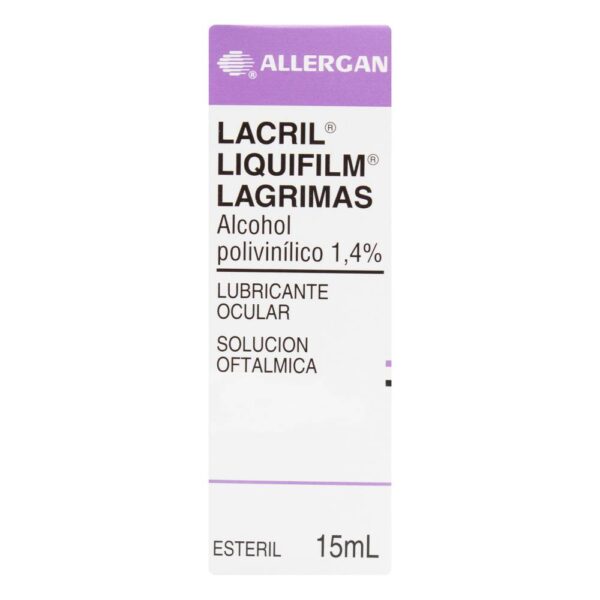 Lacril Liquifilm Lagrimas 15 Ml - Imagen 2