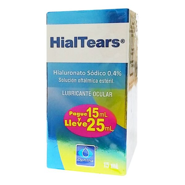 Hialtears Solución Oftálmica 15 Ml Hialuronato 0.4%