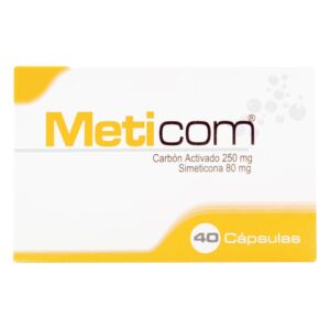 Meticon 250 Mg 40 Cápsulas