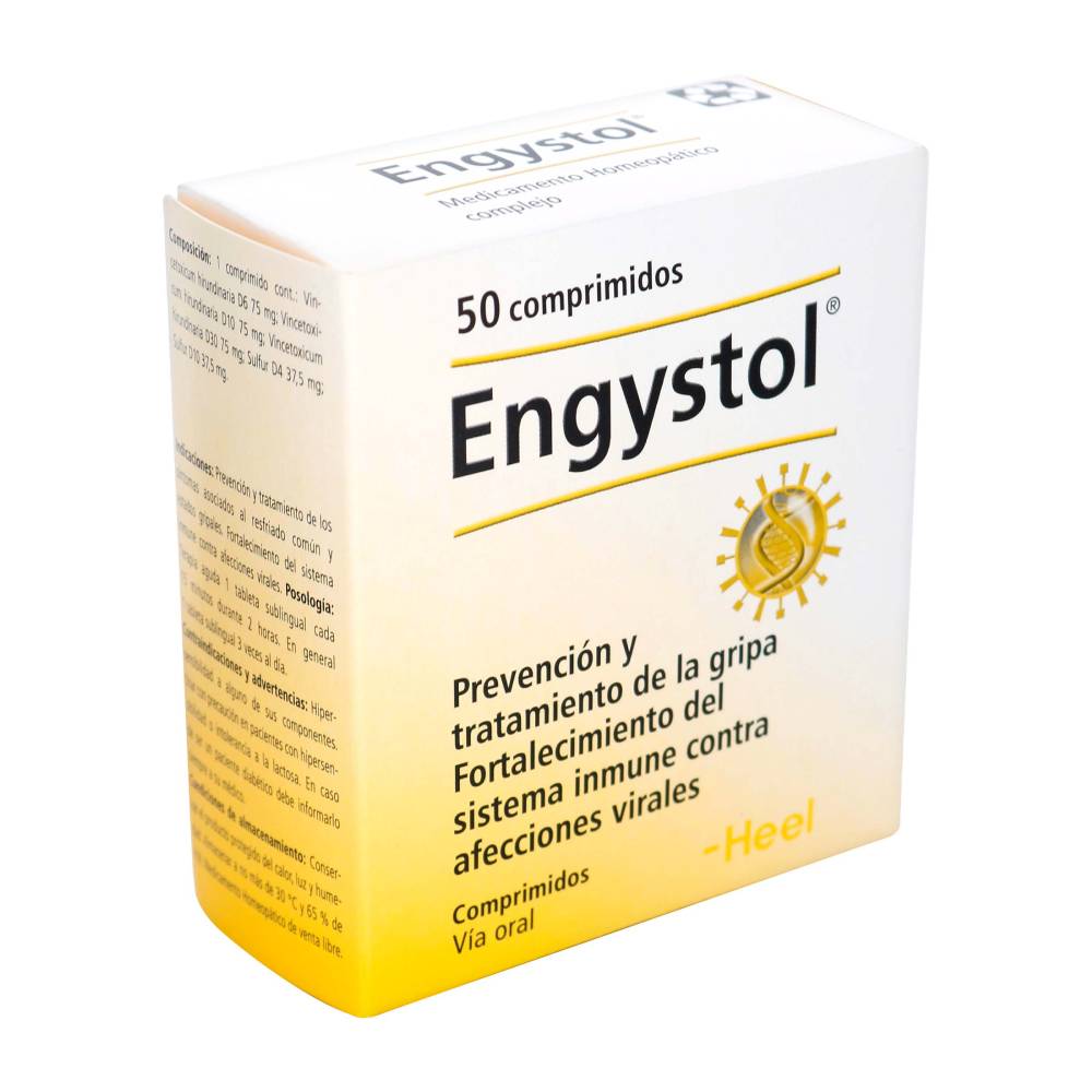 Engystol 50 Tabletas Antigripal Y Refuerzo Inmune - Imagen 2
