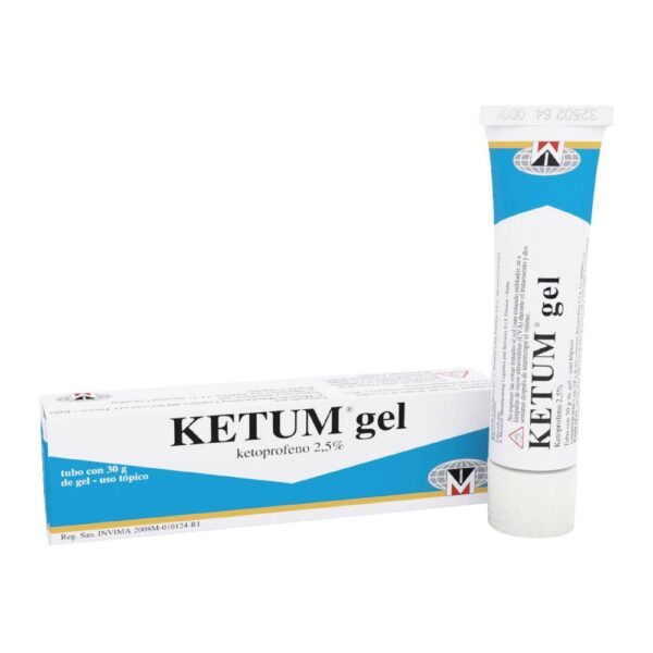 Ketoprofeno Gel Ketum Gel Tubo 30 G