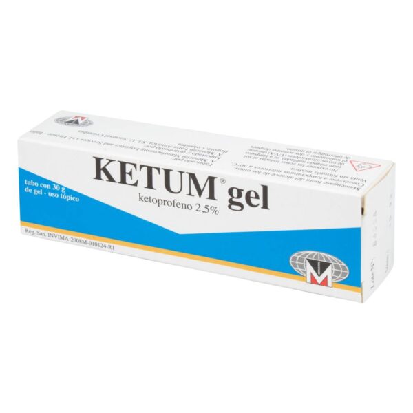 Ketoprofeno Gel Ketum Gel Tubo 30 G - Imagen 2