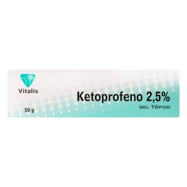 Ketoprofeno Gel 2.5% 50 G Vitalis