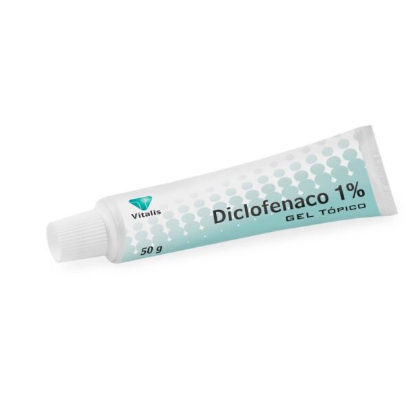 Diclofenaco Gel Tópico 50 G Vitalis - Imagen 2