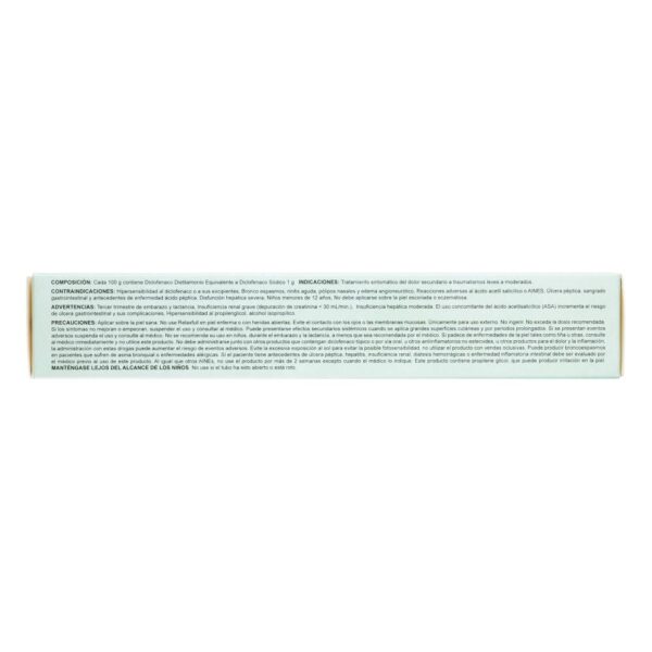 Relaxfull Diclofenaco 1% Gel 50 Gr - Imagen 3