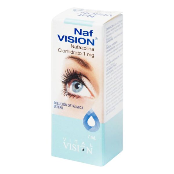 Nafazolina Gotas Oftálmicas 7ml Nafvision - Imagen 2