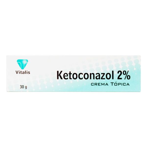 Ketoconazol Crema 30 G Vitalis Tratamiento Para Hongos