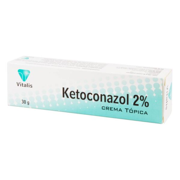 Ketoconazol Crema 30 G Vitalis Tratamiento Para Hongos - Imagen 2