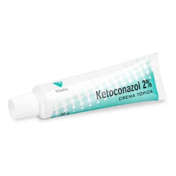 Ketoconazol Crema 30 G Vitalis Tratamiento Para Hongos - Imagen 3