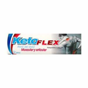 Ketoprofeno Comercial Ketoflex 2.5% Gel 50 G