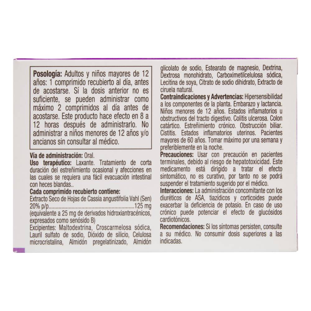 Ciruelax Forte Alivio Estreñimiento 24 Comprimidos - Imagen 3