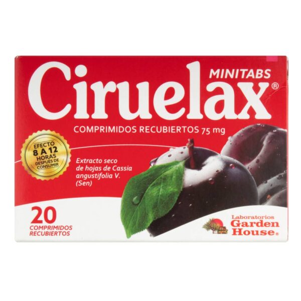 Ciruelax Minitabs 20 Comprimidos Laxante Natural
