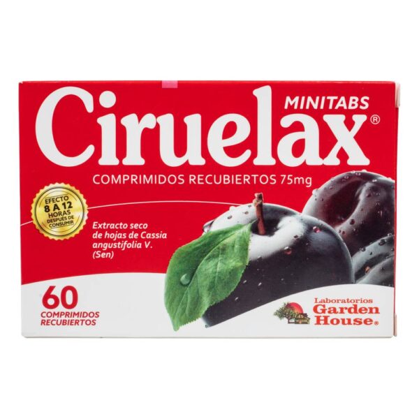 Ciruelax Minitabs 60 Comprimidos Laxante Natural