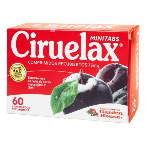 Ciruelax Minitabs 60 Comprimidos Laxante Natural - Imagen 2