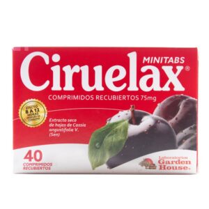 Ciruelax Minitabs 40 Comprimidos Alivio Estreñimiento