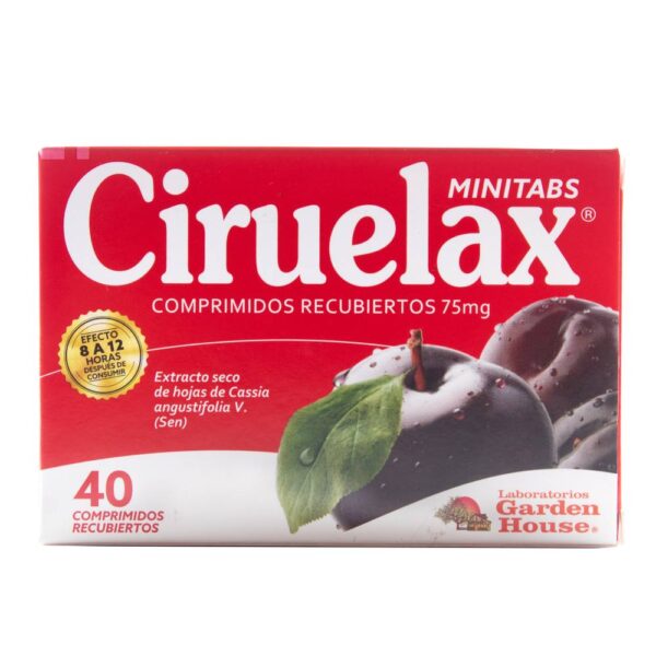 Ciruelax Minitabs 40 Comprimidos Alivio Estreñimiento