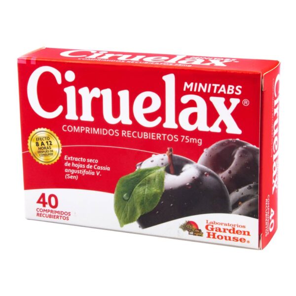 Ciruelax Minitabs 40 Comprimidos Alivio Estreñimiento - Imagen 2