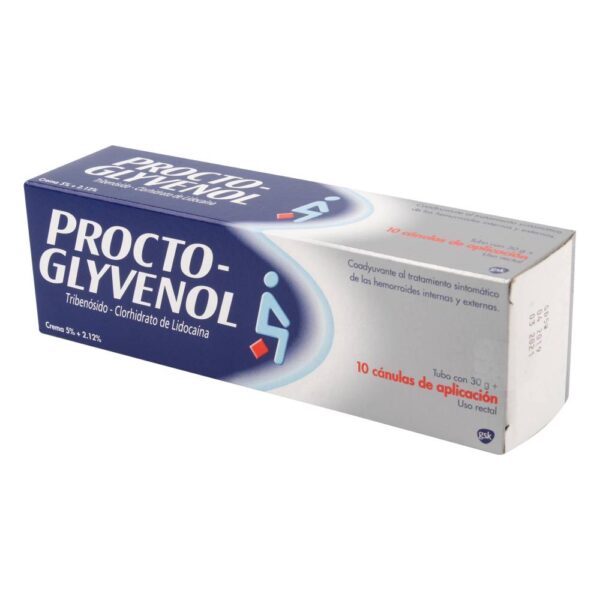 Procto-Glyvenol Crema 30 Gr Alivio Para Hemorroides - Imagen 2