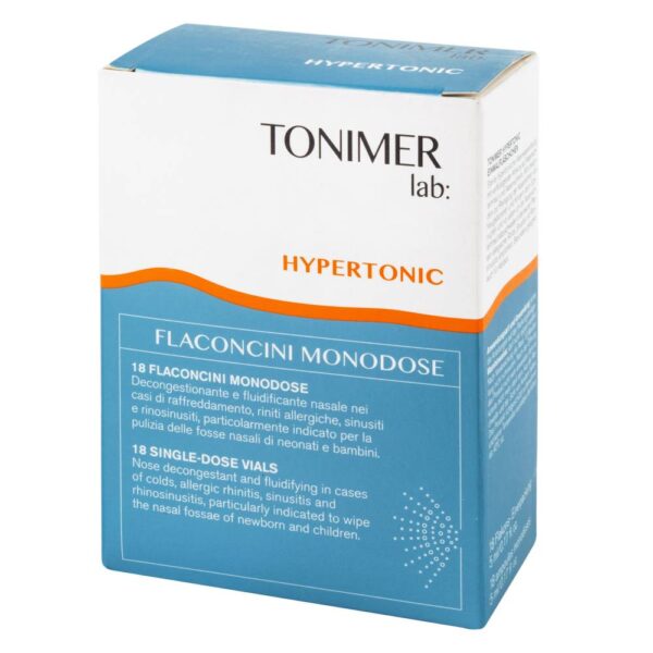 Tonimer Hipertónico 5Ml 18 Unidades Descongestión Nasal - Imagen 2