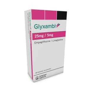 Glyxambi 25/5mg 30 Tabletas Diabetes Adultos
