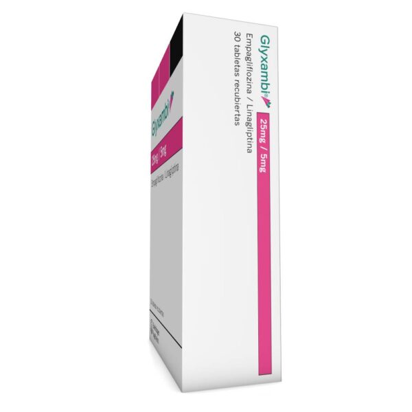 Glyxambi 25/5mg 30 Tabletas Diabetes Adultos