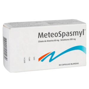 Meteospasmyl Alverina Simeticona 30 Cápsulas Intestino Irritable