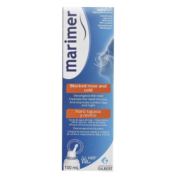 Marimer Solución Nasal Hipertonica 100 Ml Nariz Tapada - Imagen 2