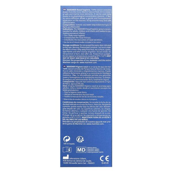 Marimer Solución Nasal Hipertonica 100 Ml Nariz Tapada - Imagen 3