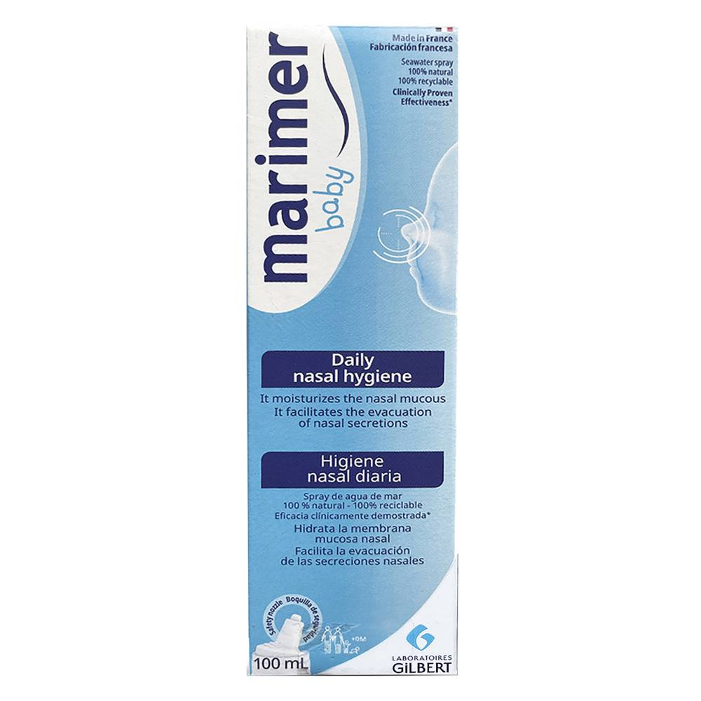 Marimer Isotonica Baby Spray 100 Ml Higiene Nasal - Imagen 3