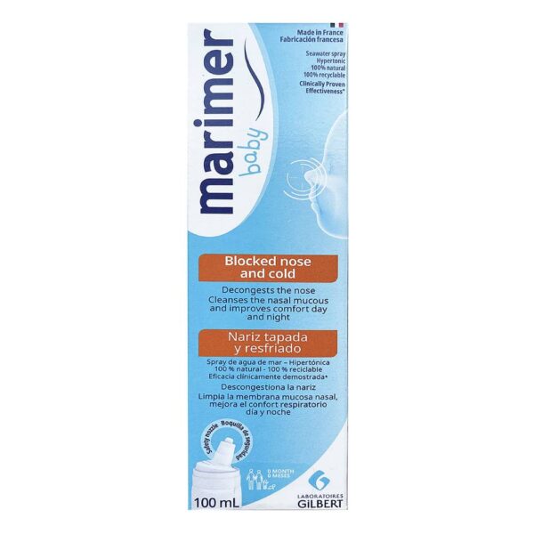 Marimer Solucion Hipertonica Baby 100 Ml Nariz Tapada - Imagen 3