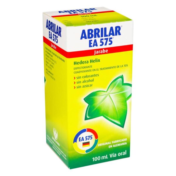 Abrilar Ea 575 Jarabe Expectorante 100 Ml Para La Tos - Imagen 2