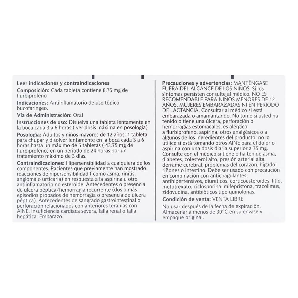 Strepsils Intense Sin Azucar Naranja 16 Tabletas - Imagen 3