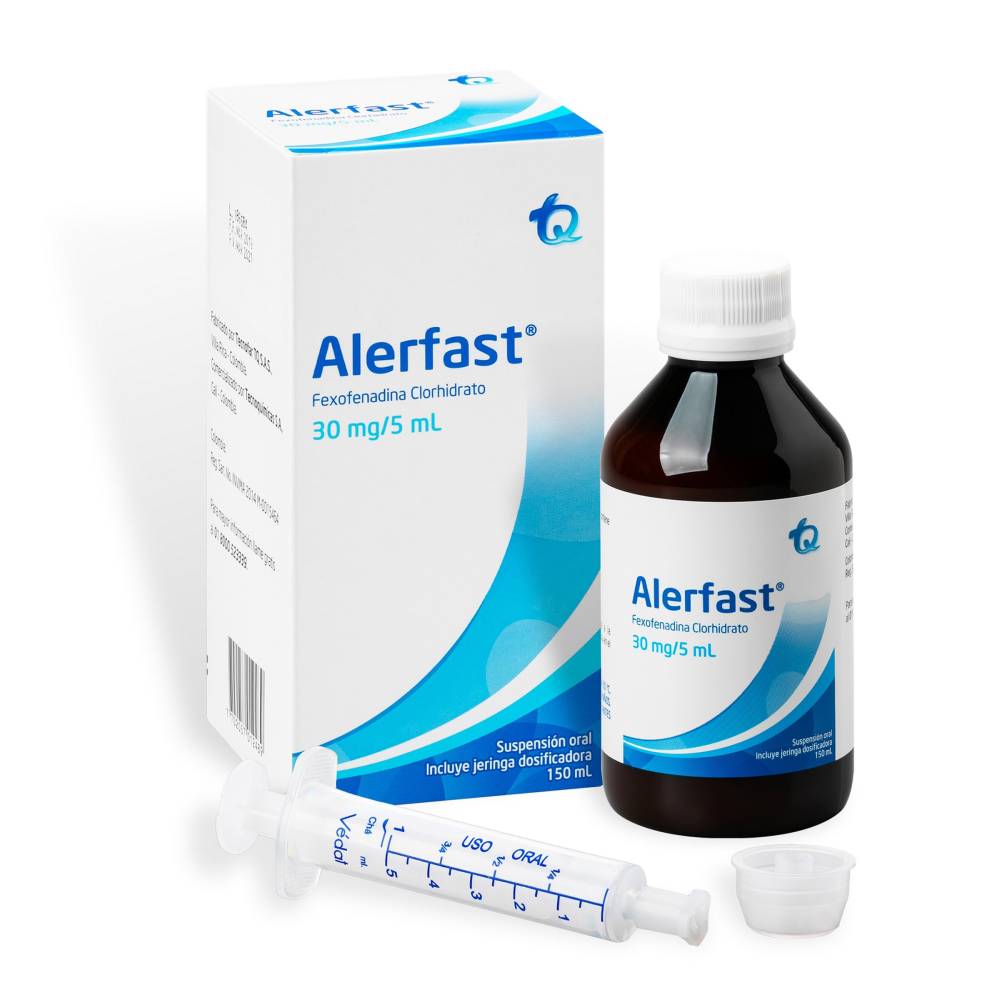 Alerfast Suspensión Oral 150 Ml Fexofenadina