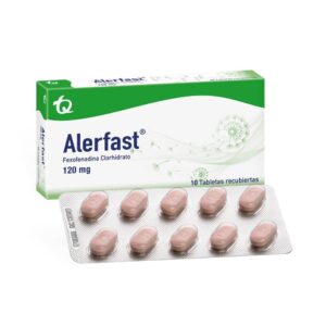 Alerfast 120 Mg 10 Tabletas Fexofenadina