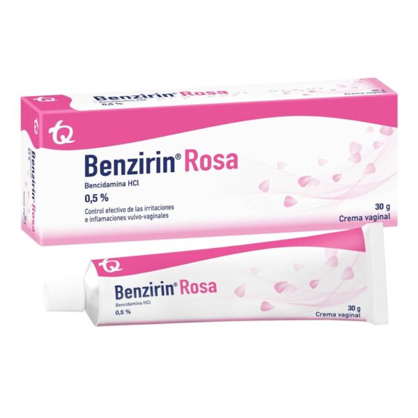 Benzirin Rosa Crema Vaginal 30 Gr Bencidamina