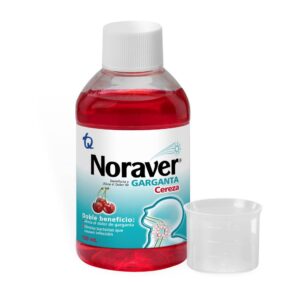 Noraver Cereza  120 Ml Alivio Dolor De Garganta
