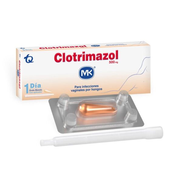 Clotrimazol 500 Mg 1 Ovulo Mk