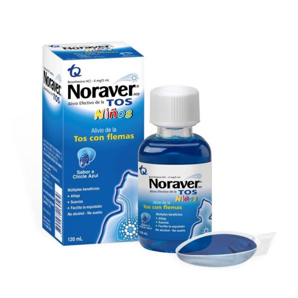 Noraver Tos Niños Jarabe 120 Ml
