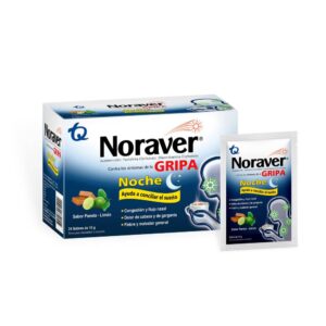 Noraver Gripa Noche 15 Gr 24 Sobres Malestar General