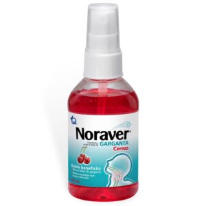 Noraver Cereza Spray 120 Ml Alivio Dolor De Garganta